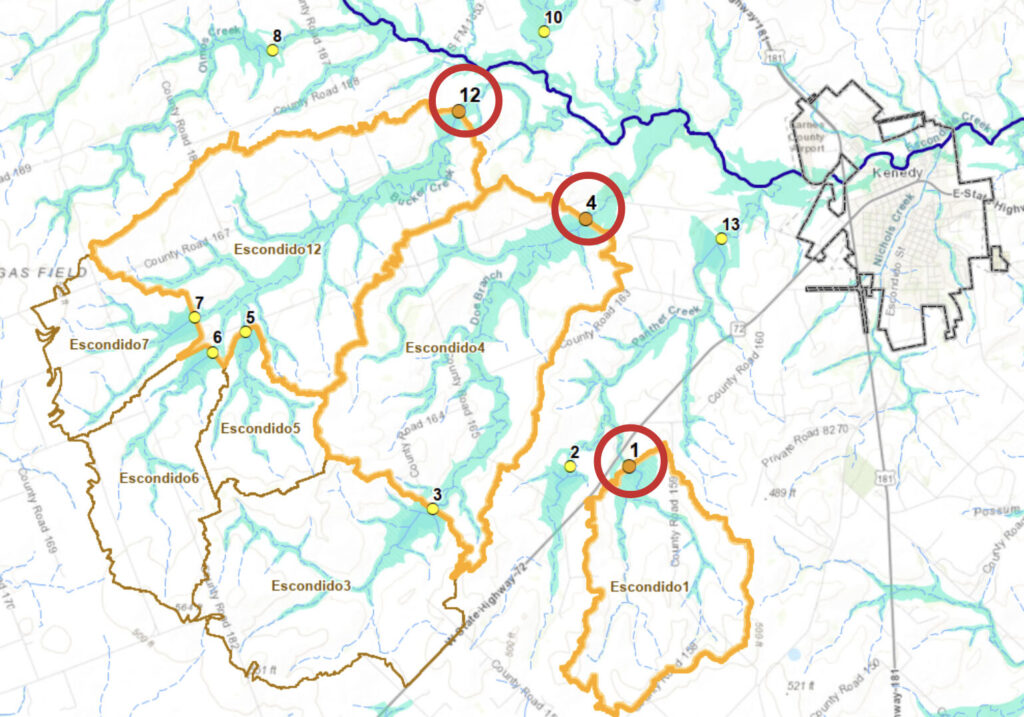 Escondido Creek Maps