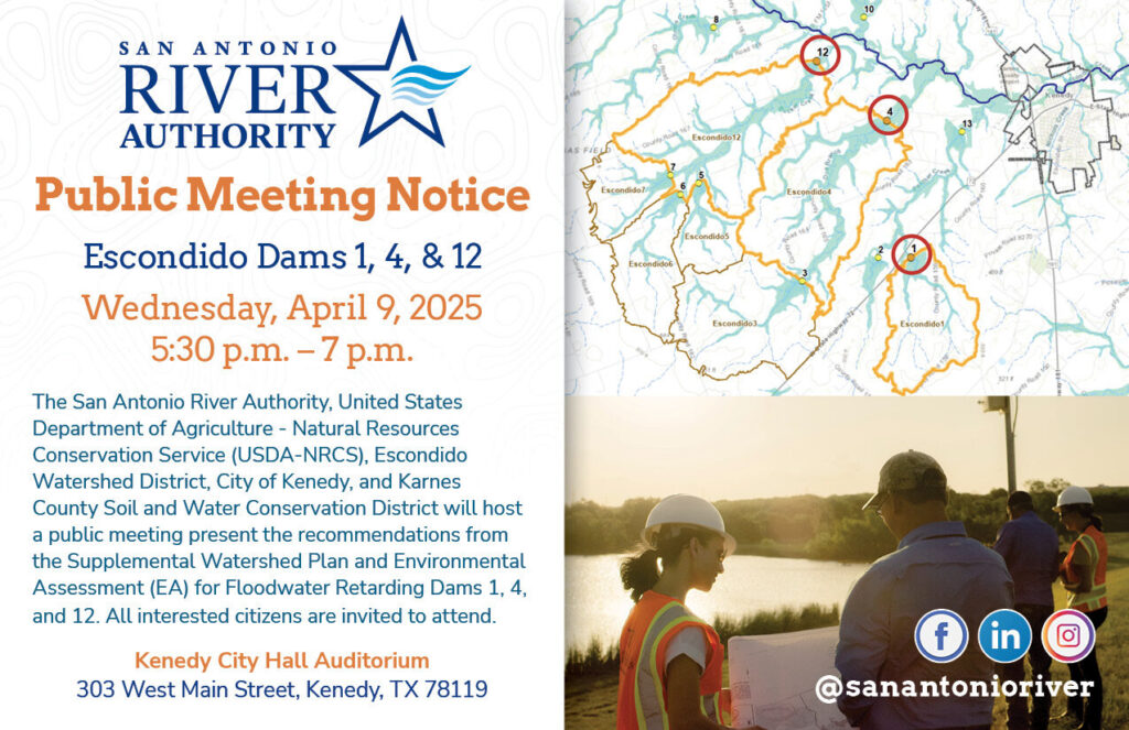 Escondido Creek Dam Public Meeting Notice
