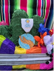 San Pedro Creek Culture Park Fiesta Medal