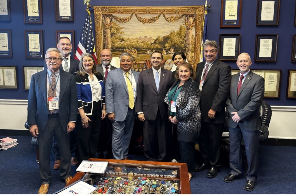 Board Members visiting during the SA to DC trip