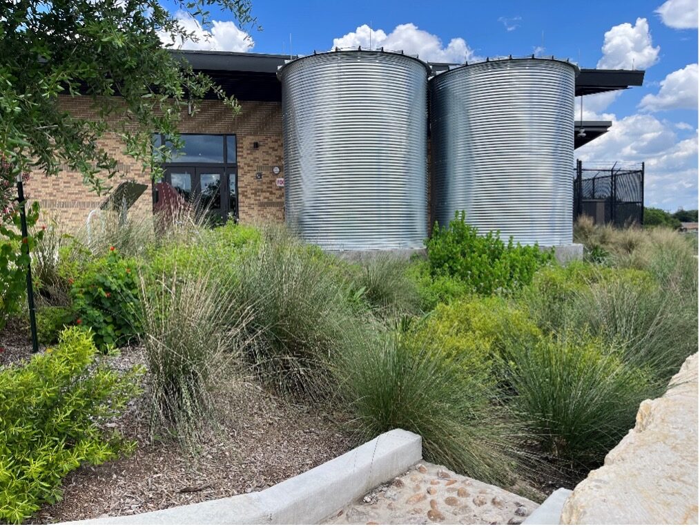 Low Impact Development cisterns.