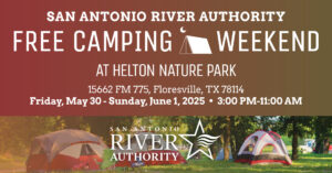 Free Camping Weekend at Helton Nature Park