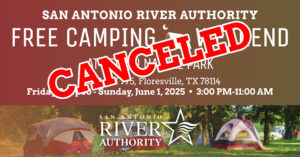 free camping weekend canceled