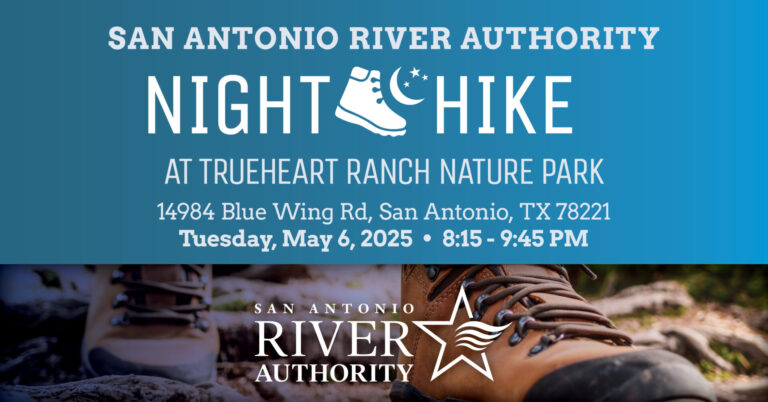 Night hike promotional event banner