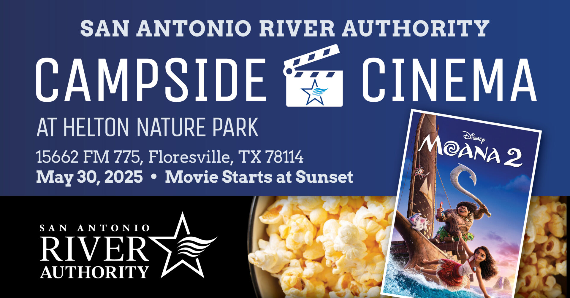Campside Cinema at Helton Nature Park