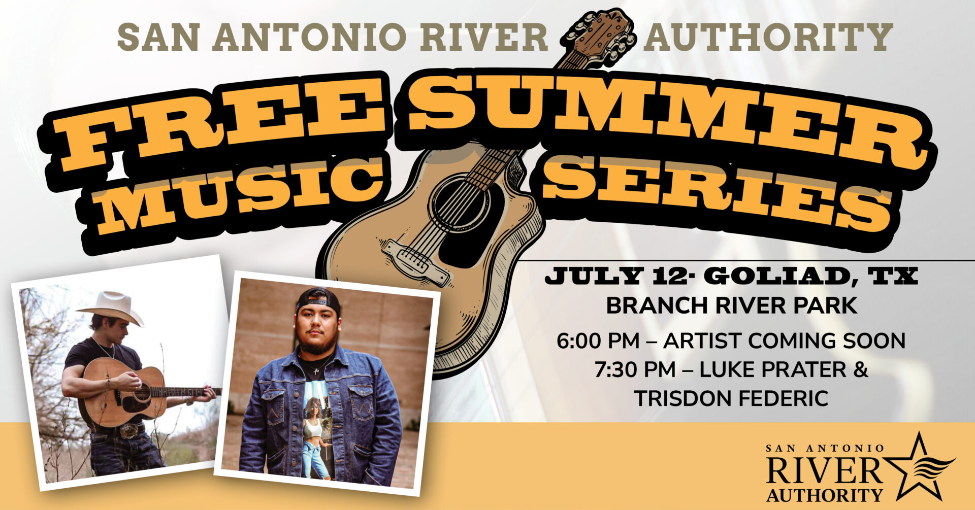 Free Summer Music Series at Branch River Park