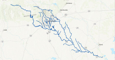 San Antonio River Basin Major Watershed