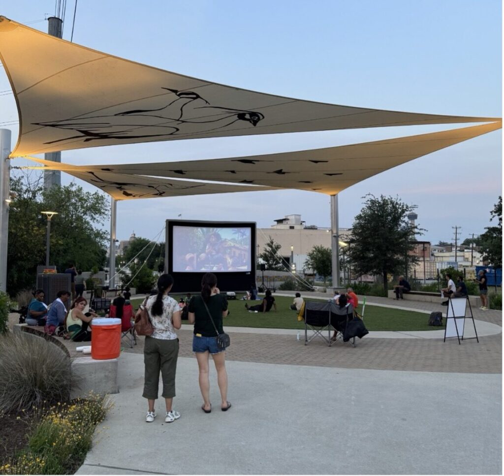 San Pedro Creek Mustard Seed Plaza