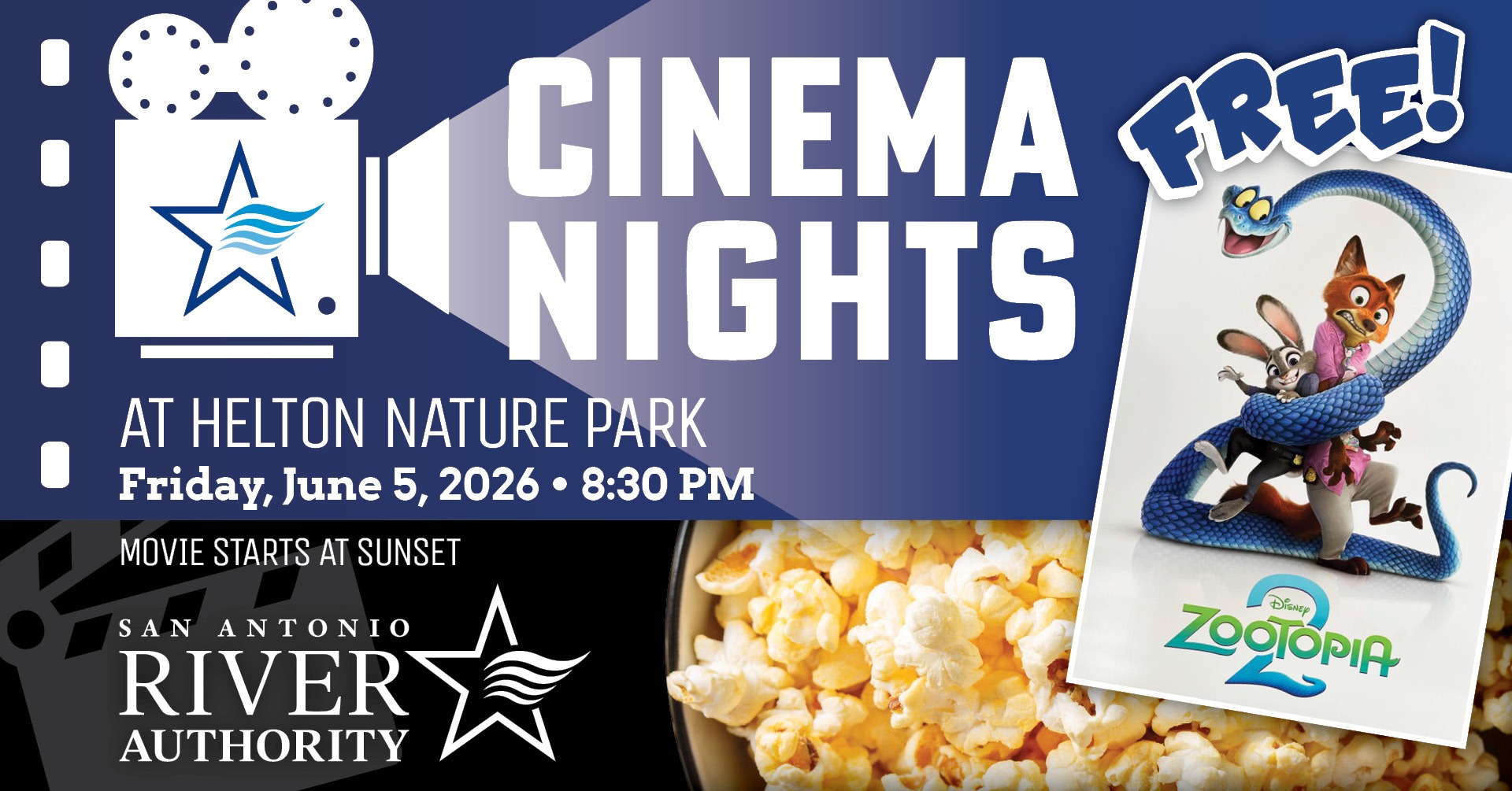 Cinema Nights promotional graphic