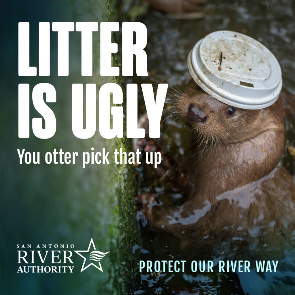 Litter Is Ugly. You otter pick that up!