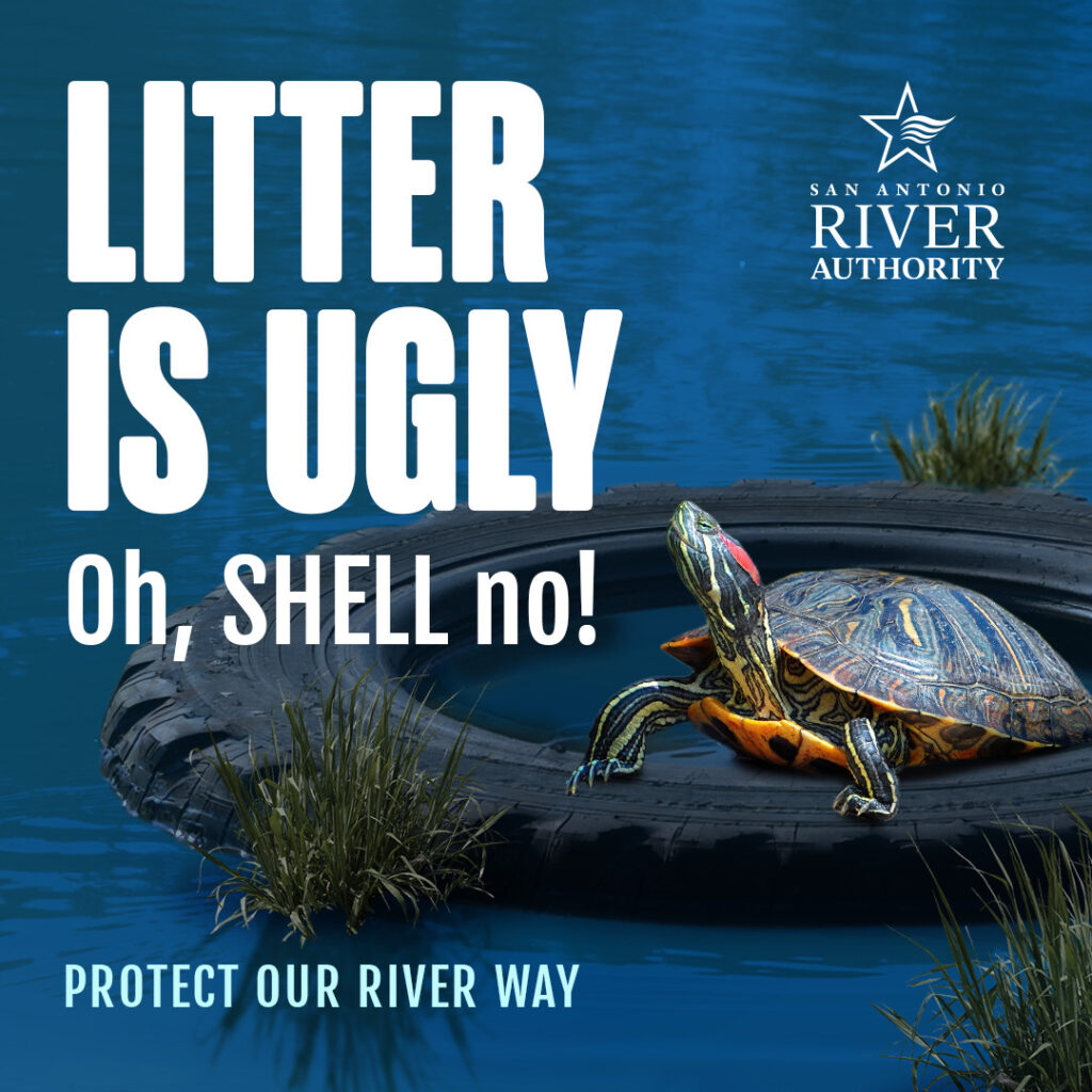 Litter Is Ugly. Oh, Shell no!