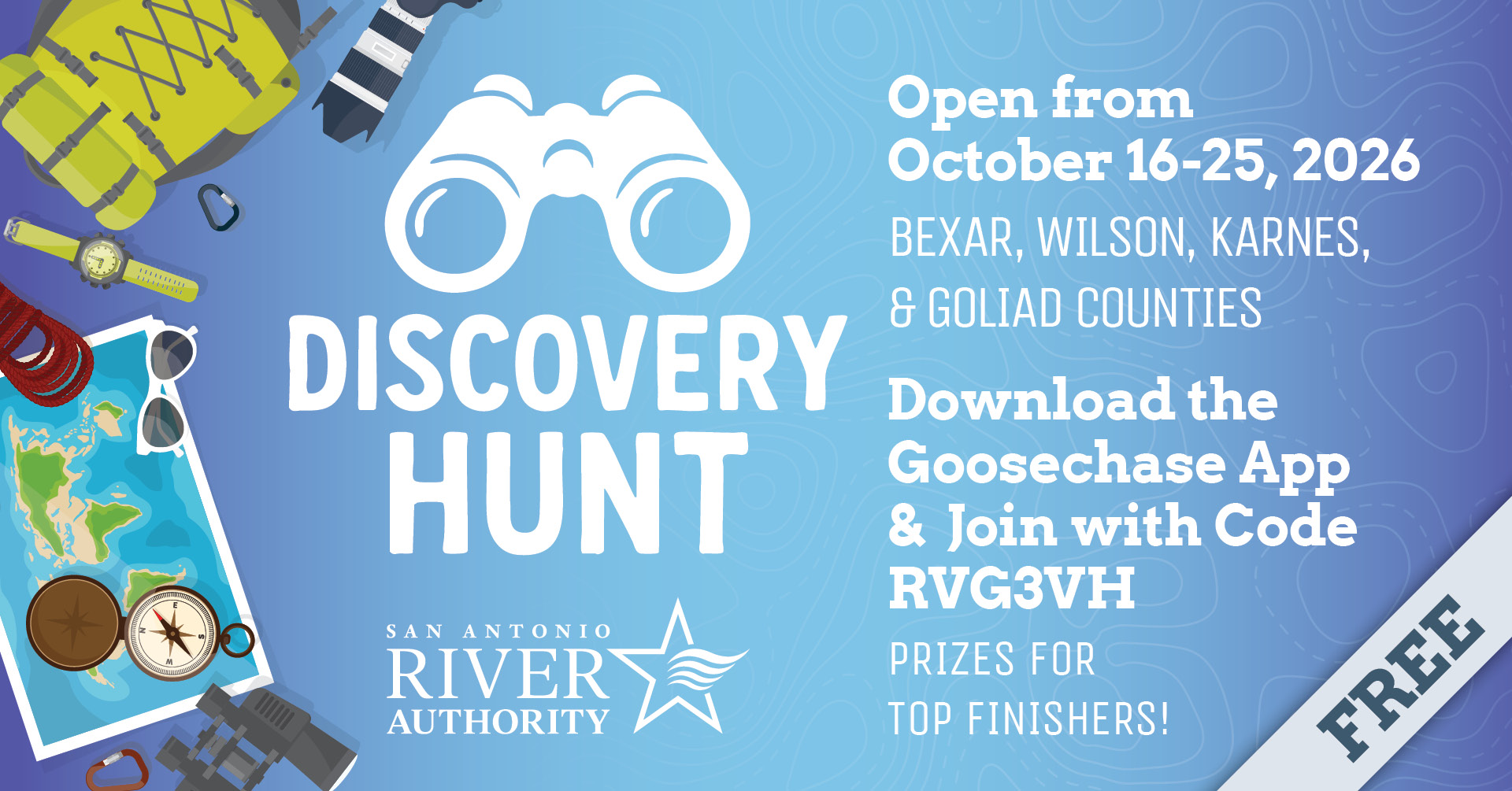 Discovery Hunt promotional graphic