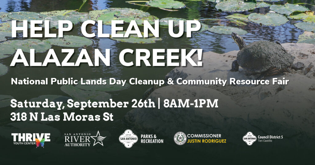 National Public Lands Day - Help Clean up Alazan Creek