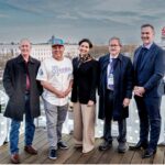 San Antonio River Authority Board Members: Derek Gaudlitz, Jerry Gonzlaes, Liza Barratachea, John Yochem, and General Manager Derek Boese.